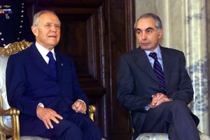 Carlo Azeglio Ciampi e Giuliano Amato