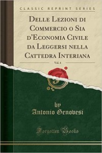 Antonio Genovesi, Lezioni di Economia Civile